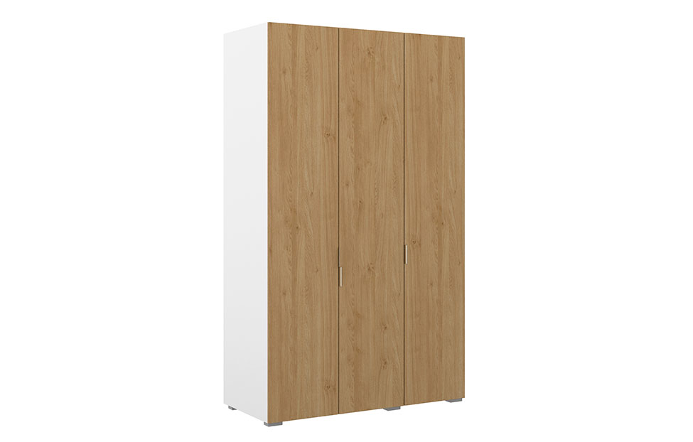 Шкаф Вилма ВИК-171.01_03, Дуб кендал, Белый, С полками RFI.000.22 ...