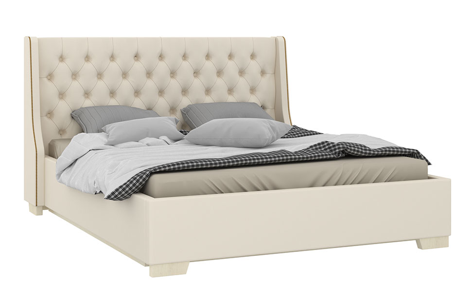 Двуспальные кровати - изображение №2 "Кровать мягкая Кантри КА-811.26"  на www.Angstrem-mebel.ru