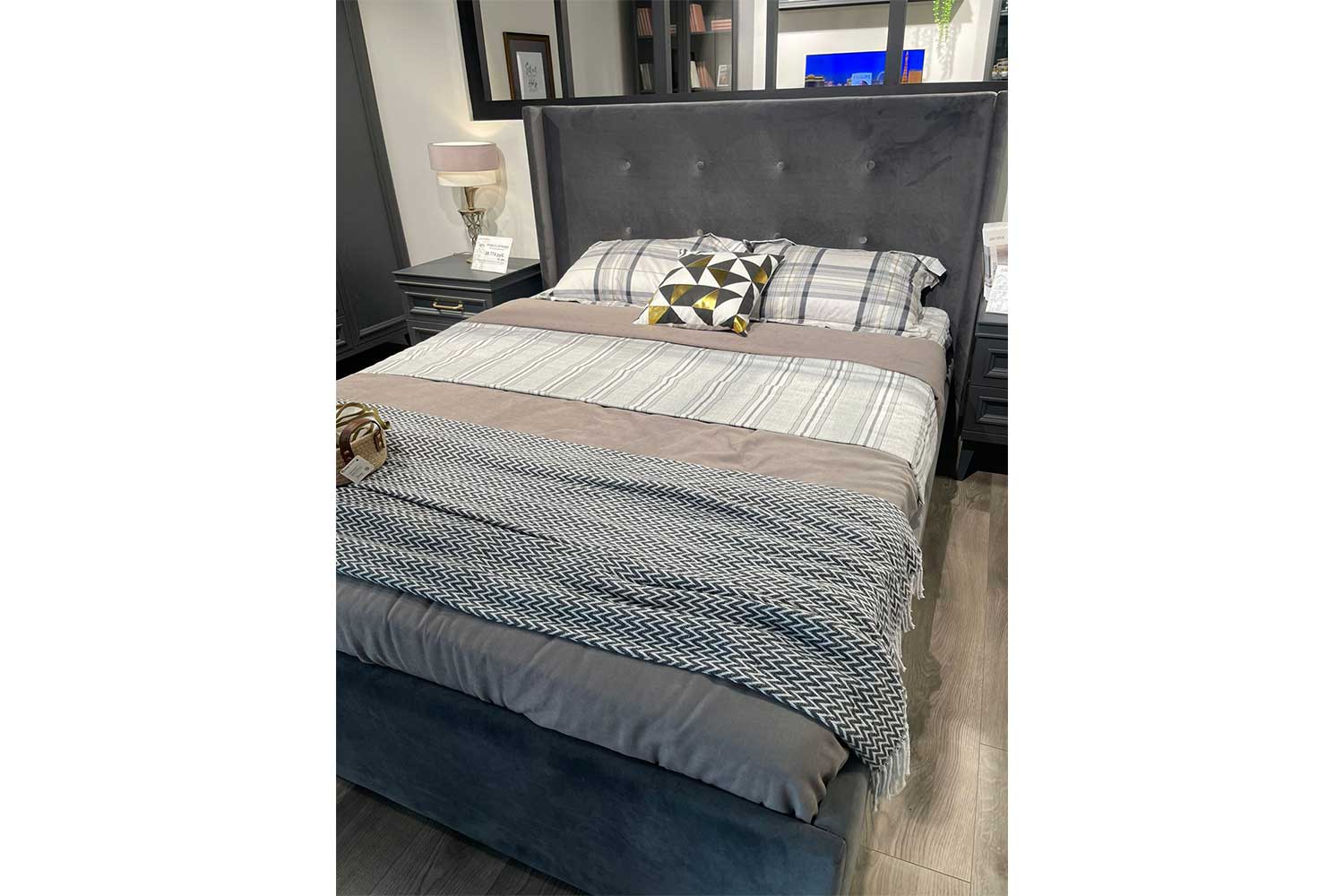 Кровать Орландо , Серый уголь купить в Москве от производителя, цена на ...