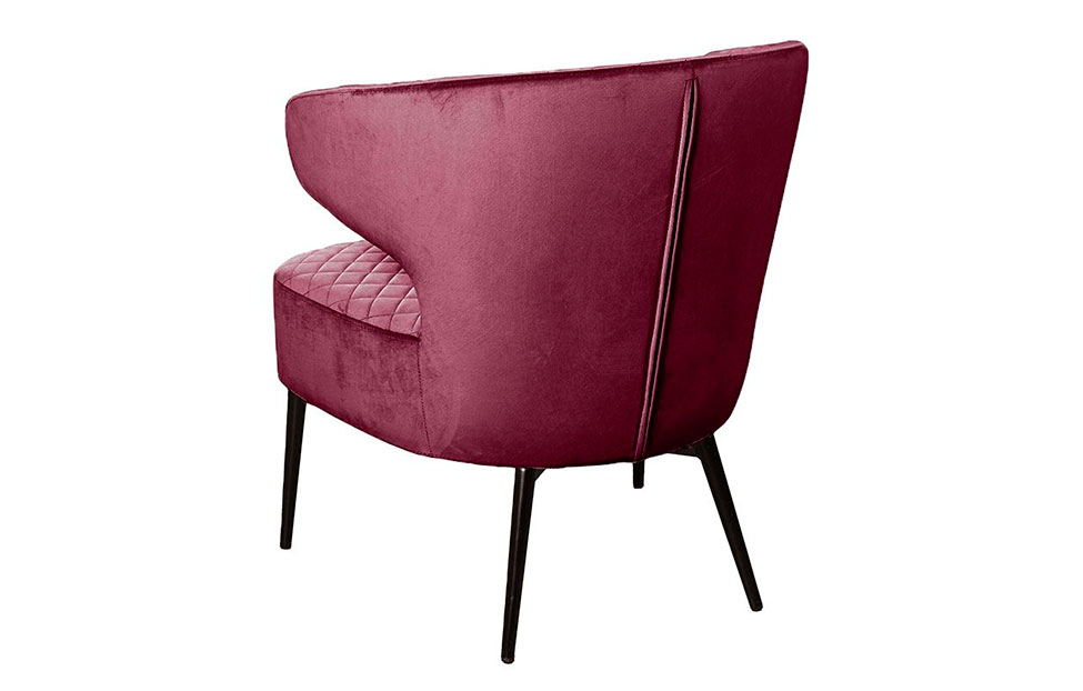 Кресло Ричард А , Бордовый (Бархат винно-красный 16) купить в Москве от ...
