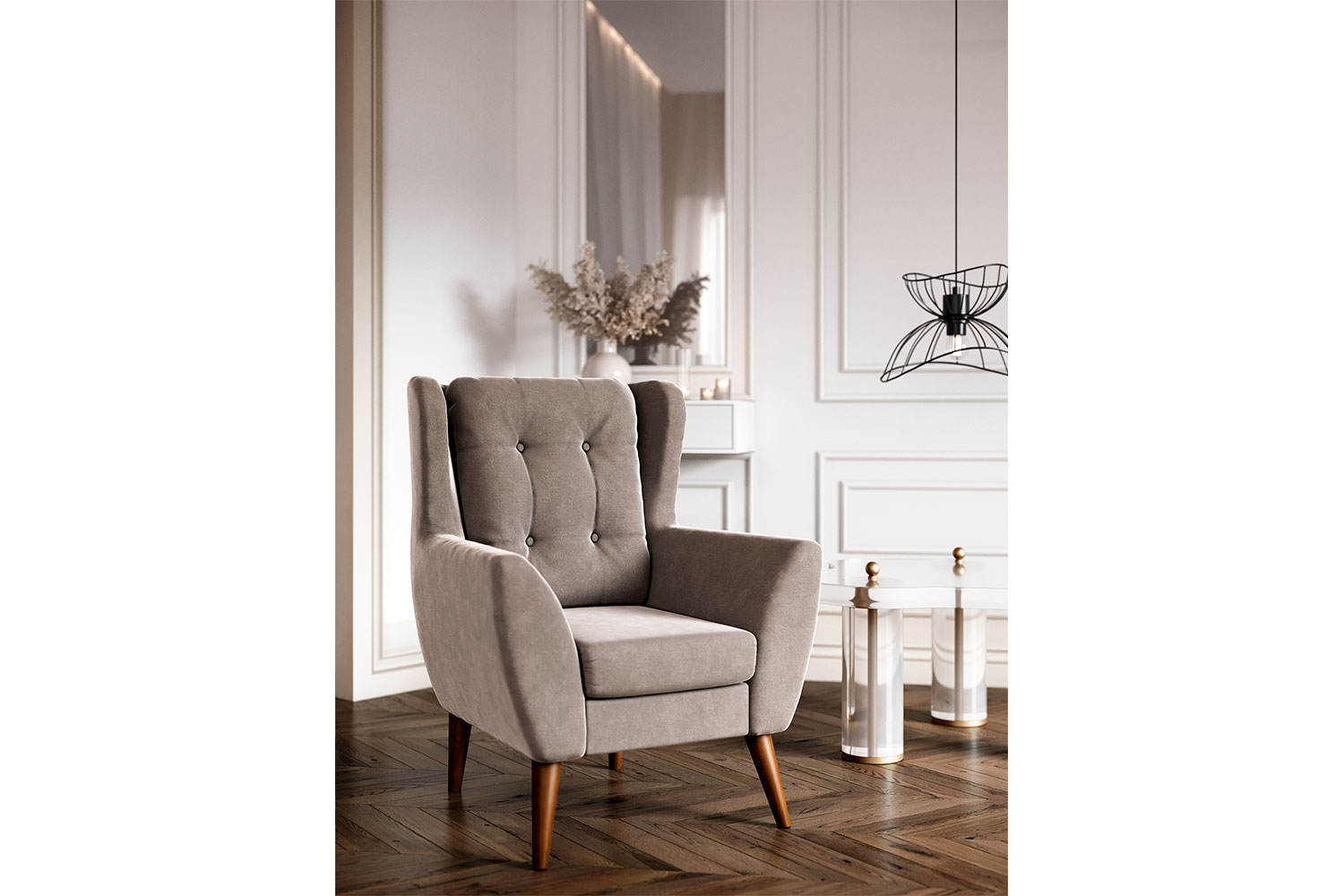Кресло Ладога, Д4 серого цвета с подлокотниками купить в Москве отпроизводителя, цена в интернет-магазине мебели Ангстрем