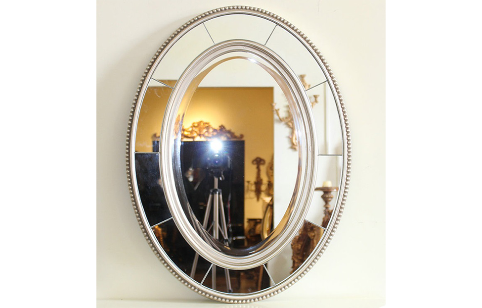 Зеркала - изображение №3 "Зеркало в раме Lorena Silver"  на www.Angstrem-mebel.ru