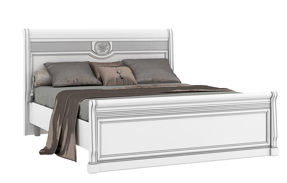 Двуспальные кровати - изображение №2 "Кровать Изотта ИТ-3 ST24"  на www.Angstrem-mebel.ru