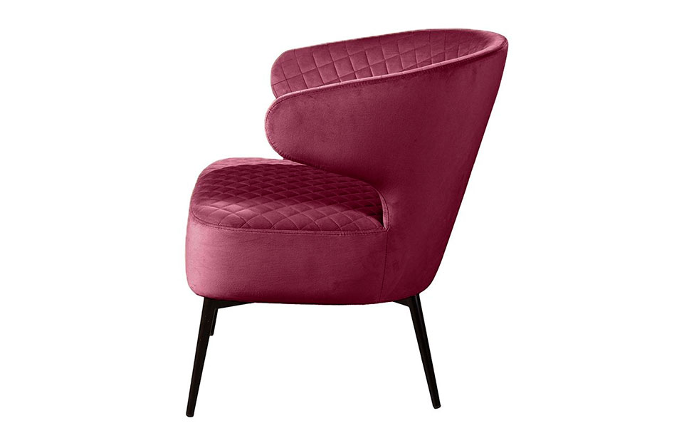 Кресло Ричард А, Бордовый (Бархат винно-красный 16) купить в Москве от ...