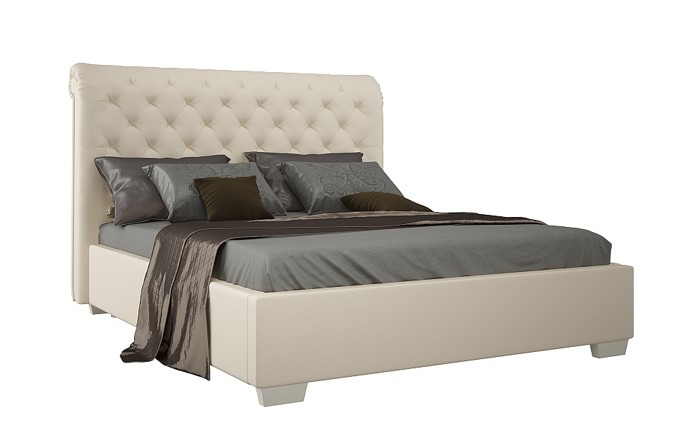 Двуспальные кровати - изображение №2 "Кровать мягкая Изотта ИТ-830.26"  на www.Angstrem-mebel.ru