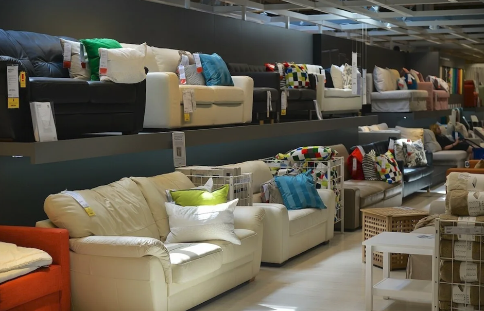 Elegant Living Room Design with IKEA Ektorp Furniture