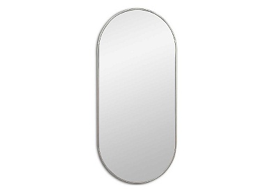 Зеркало Kapsel S Silver в тонкой раме Smal В ванную В спальню В прихожую В гостиную, гарантия 
