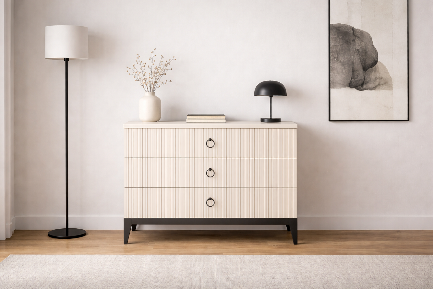 Комоды - изображение №4 "Комод Хилтон с выдвижными ящиками"  на www.Angstrem-mebel.ru