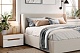 Спальня Анри 18, тип кровати Мягкие, цвет Швейцарский вяз, Белый - фото 3