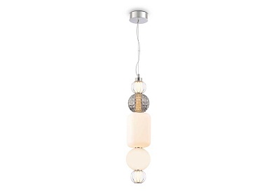 Подвесной светодиодный светильник Collar P069PL-L35CH3K В спальню В прихожую На кухню В гостиную, гарантия 